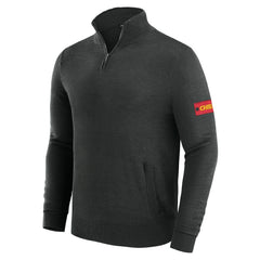 Kansas City Chiefs J. Palmer Franchise Quarter-Zip Sweater - Black sale