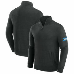 Detroit Lions J. Palmer Franchise Quarter-Zip Sweater - Black cheap
