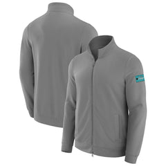 Miami Dolphins J. Palmer QB1 Full-Zip Sweatshirt - Graphite outlet