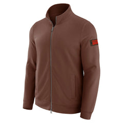 Cleveland Browns J. Palmer QB1 Full-Zip Sweatshirt - Tan online