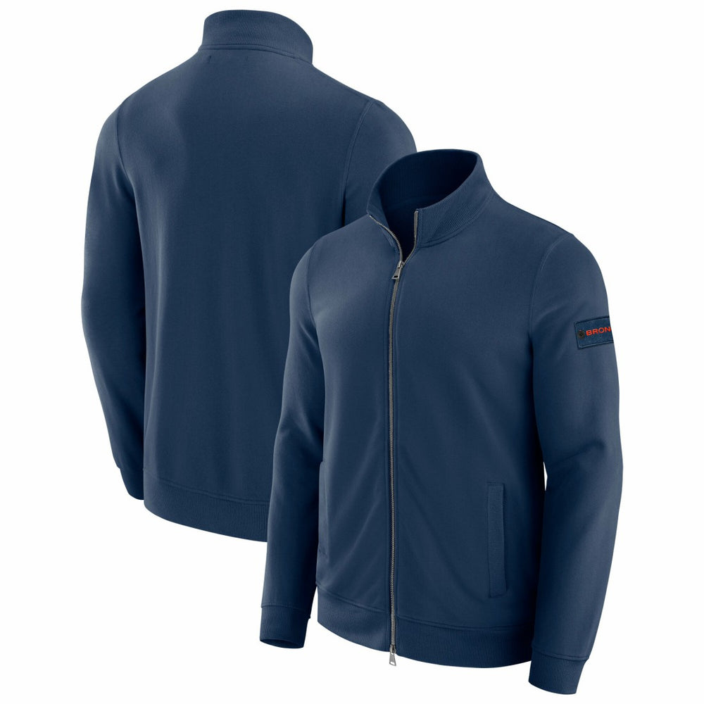 Denver Broncos J. Palmer QB1 Full-Zip Sweatshirt - Navy on sale