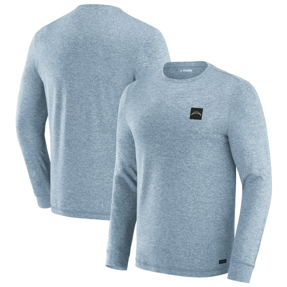 Los Angeles Chargers J. Palmer Four Down Long Sleeve T-Shirt - Blue discount