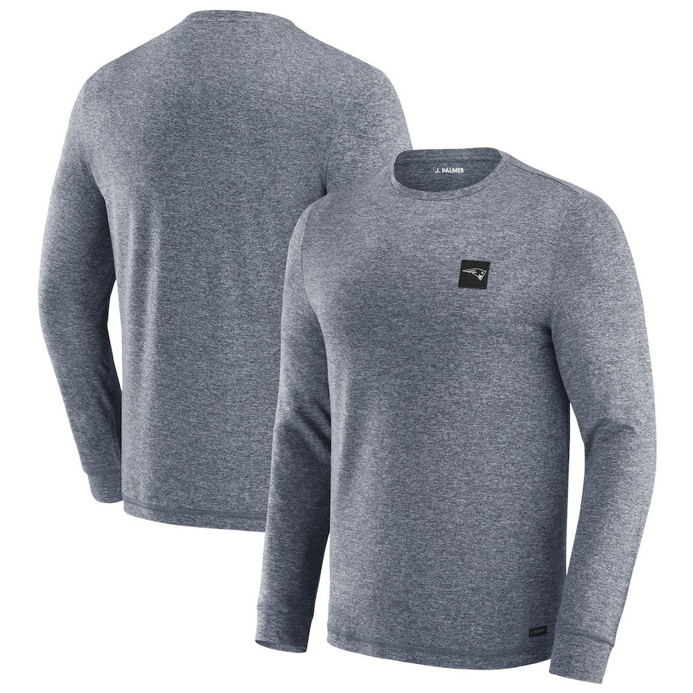 New England Patriots J. Palmer Four Down Long Sleeve T-Shirt - Navy for sale