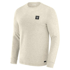 Las Vegas Raiders J. Palmer Four Down Long Sleeve T-Shirt - Cream sale