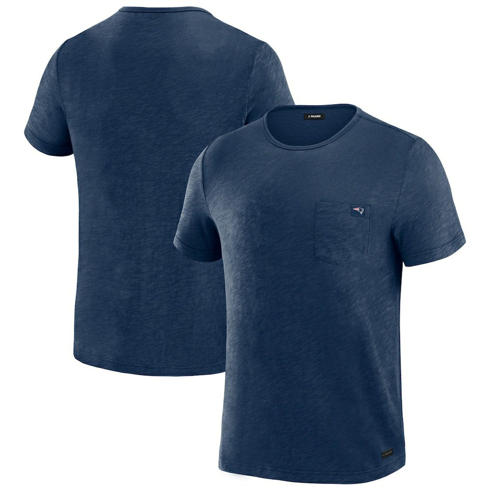 New England Patriots J. Palmer In-The-Pocket T-Shirt - Navy on sale
