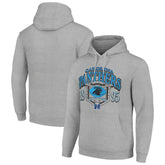Carolina Panthers Starter 80s Retro Pullover Hoodie - Heather Gray outlet