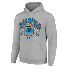 Carolina Panthers Starter 80s Retro Pullover Hoodie - Heather Gray outlet