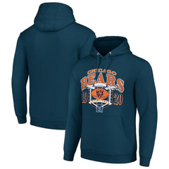 Chicago Bears Starter 80s Retro Pullover Hoodie - Navy online
