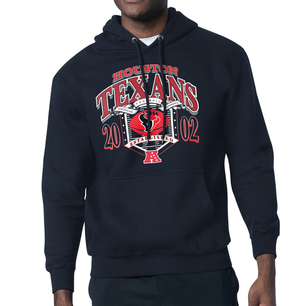 Houston Texans Starter 80s Retro Pullover Hoodie - Navy for sale