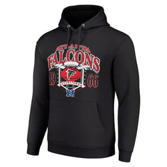 Atlanta Falcons Starter 80s Retro Pullover Hoodie - Black online