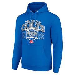 Indianapolis Colts Starter 80s Retro Pullover Hoodie - Royal discount