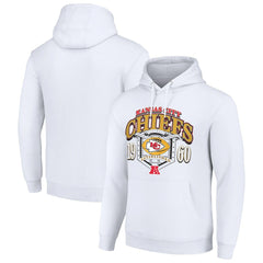 Kansas City Chiefs Starter 80s Retro Pullover Hoodie - White discount
