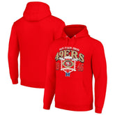 San Francisco 49ers Starter 80s Retro Pullover Hoodie - Scarlet discount