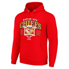 Kansas City Chiefs Starter 80s Retro Pullover Hoodie - Red cheap