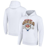 San Francisco 49ers Starter 80s Retro Pullover Hoodie - White sale