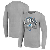 Detroit Lions Starter Retro Long Sleeve Graphic T-Shirt - Heather Gray online