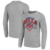 Buffalo Bills Starter Retro Long Sleeve Graphic T-Shirt - Heather Gray on sale
