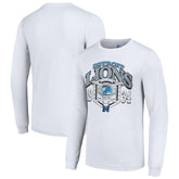 Detroit Lions Starter Retro Long Sleeve Graphic T-Shirt - White for sale