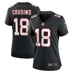 Kirk Cousins Atlanta Falcons Women's Alternate Game Jersey - Black sale