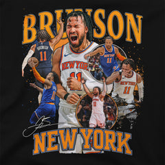 Jalen Brunson New York Knicks Stadium Essentials Unisex Player Crossroads T-Shirt - Black discount