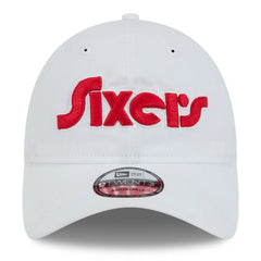 Philadelphia 76ers 2024/25 City Edition 9TWENTY Adjustable Hat - White for sale