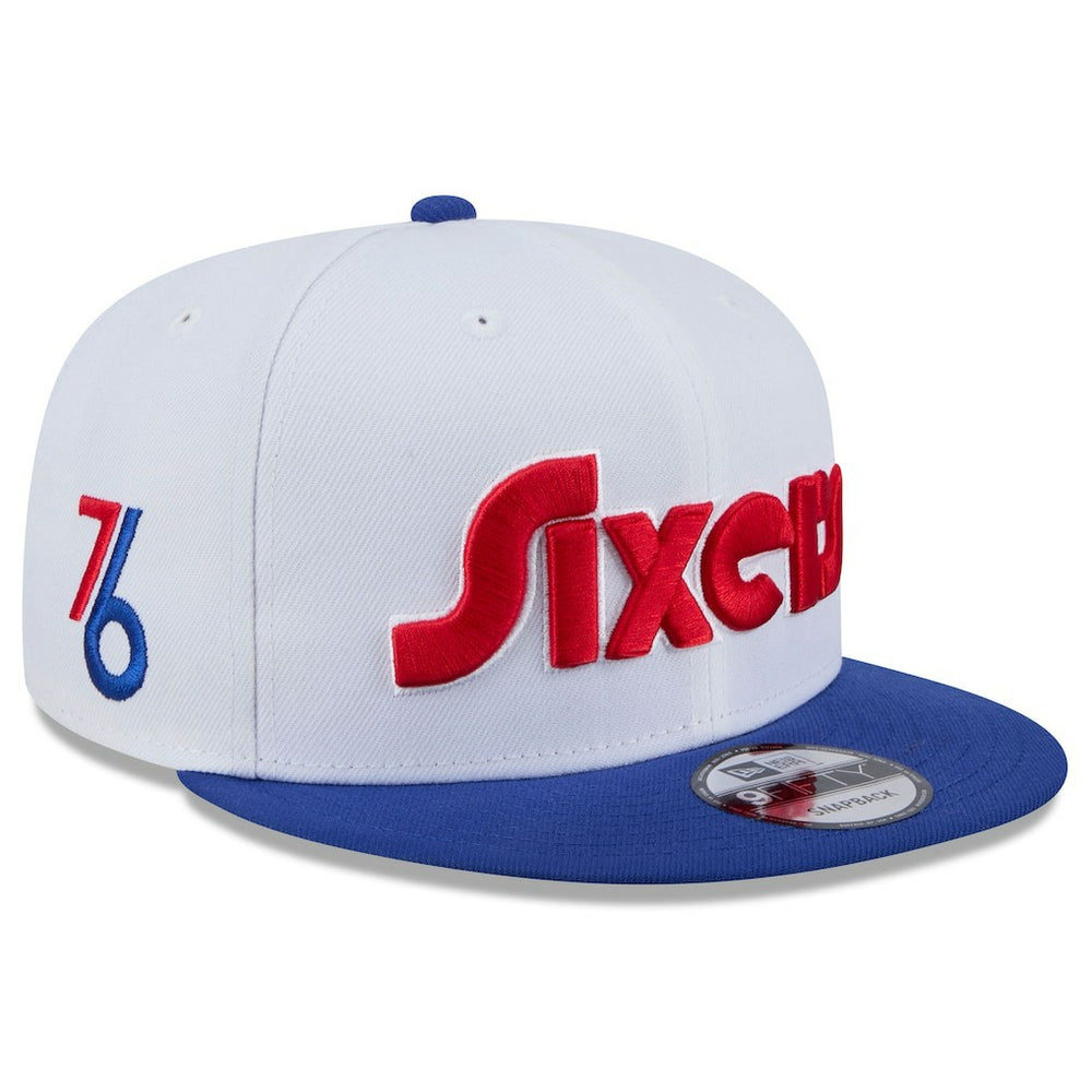 Philadelphia 76ers 2024/25 City Edition 9FIFTY Snapback Hat - White outlet