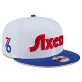 Philadelphia 76ers 2024/25 City Edition 9FIFTY Snapback Hat - White outlet