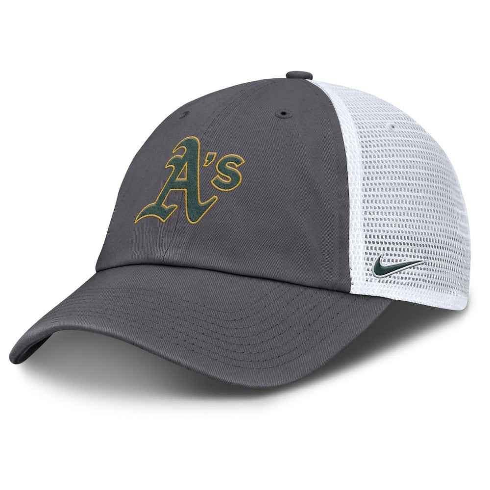 Athletics Adjustable Trucker Hat Gray