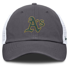 Athletics Adjustable Trucker Hat Gray