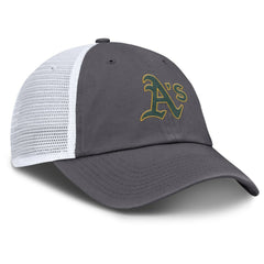 Athletics Adjustable Trucker Hat Gray