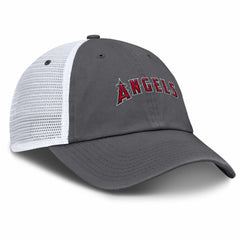 Los Angeles Angels Wordmark Club Adjustable Trucker Hat Gray