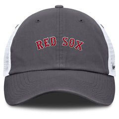 Boston Red Sox Wordmark Club Adjustable Trucker Hat Gray