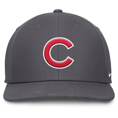 Chicago Cubs Pro Performance Snapback Hat Gray