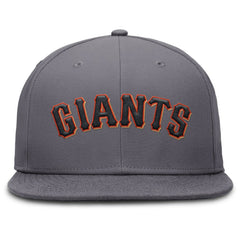 San Francisco Giants Performance True Fitted Hat Gray