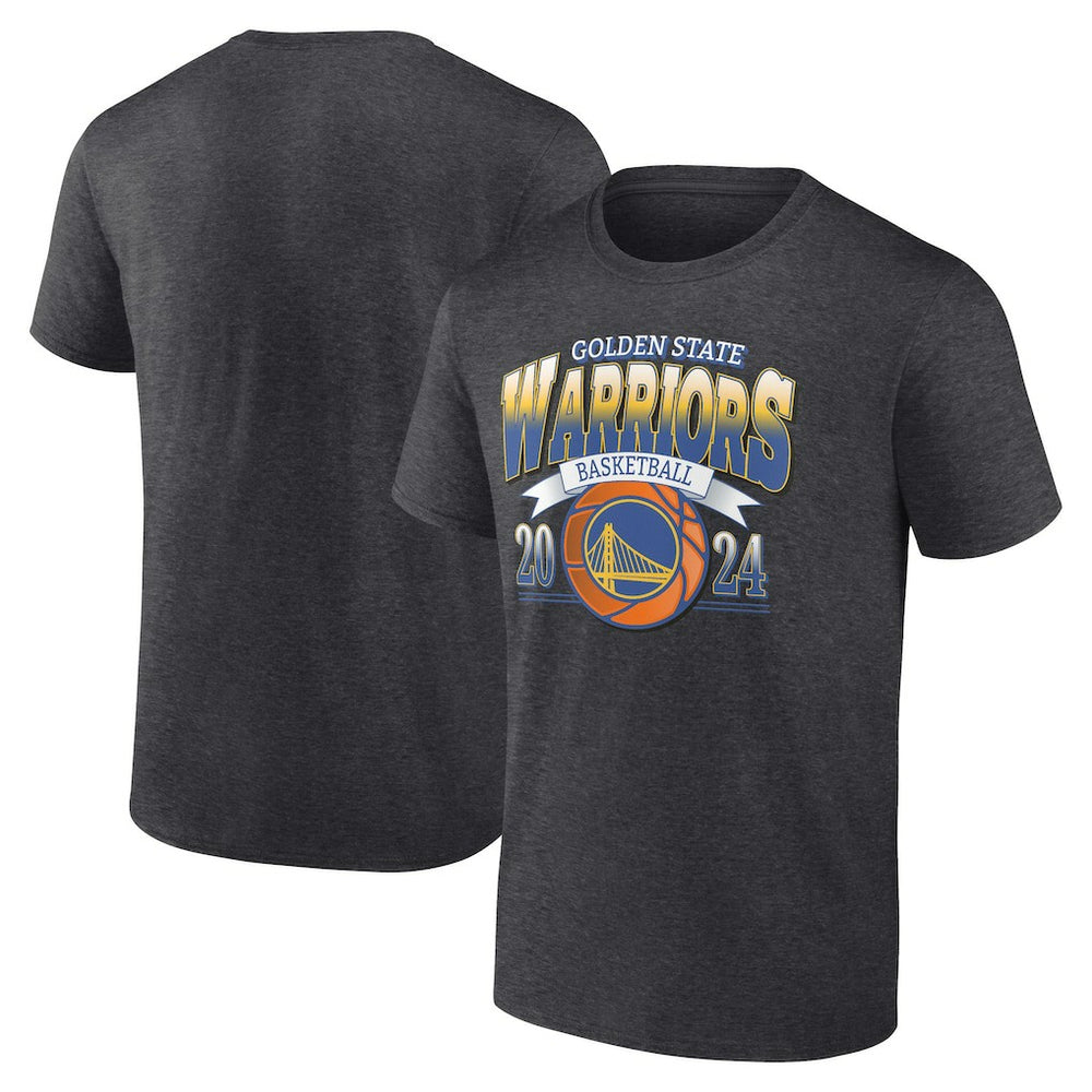Golden State Warriors Fast Break Finisher T-Shirt sale - Charcoal discount