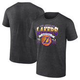 Los Angeles Lakers Fast Break Finisher T-Shirt - Charcoal for sale