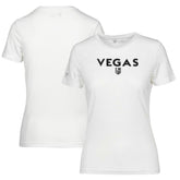 Vegas Golden Knights Levelwear Women's Maddox City Capsule T-Shirt - White T-shirts