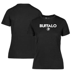 Buffalo Sabres Levelwear Women's Maddox City Capsule T-Shirt - Black T-shirts