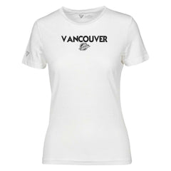 Vancouver Canucks Levelwear Women's Maddox City Capsule T-Shirt - White T-shirts