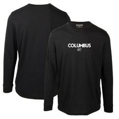 Columbus Blue Jackets Levelwear Oscar City Capsule Long Sleeve T-Shirt - Black T-shirts