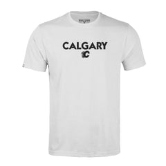 Calgary Flames Levelwear Richmond City Capsule T-Shirt - White T-shirts