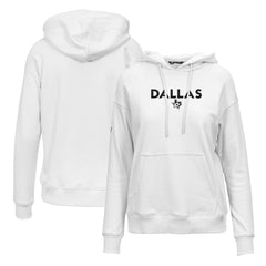 Dallas Stars Levelwear Women's Adorn City Capsule Pullover Hoodie - White Hoodies