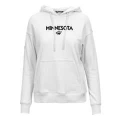 Minnesota Wild Levelwear Women's Adorn City Capsule Pullover Hoodie - White Hoodies