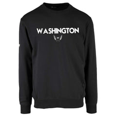 Washington Capitals Levelwear Zane City Capsule Pullover Sweatshirt - Black Sweatshirts