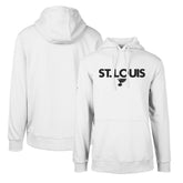 St. Louis Blues Levelwear Podium City Capsule Pullover Hoodie - White Hoodies