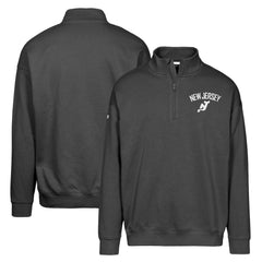 New Jersey Devils Levelwear Murray City Capsule Quarter-Zip Sweatshirt - Black Sweatshirts