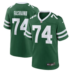 Olu Fashanu New York Jets Player Game Jersey - Gotham Green discount