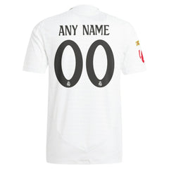 Real Madrid 2024/25 Home Custom Jersey - White for sale