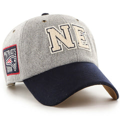 New England Patriots Stoney Clover Lane x '47 Unisex Block Clean Up Adjustable Hat - Gray/Navy outlet