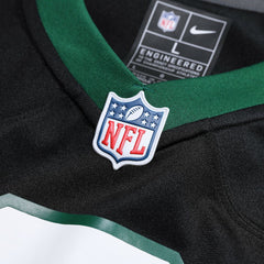Justin Fields New York Jets Game Jersey - Stealth Black discount